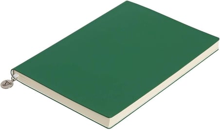 Smyth Classic Esnek Kapak Çizgili Defter, 14.8x21 cm -Yeşil