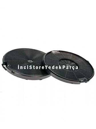 Arçelik P 183 S 60 cm Camlı Aspiratör Siyah İçin Yıkanabilir Karbon Filtre 2 Adet