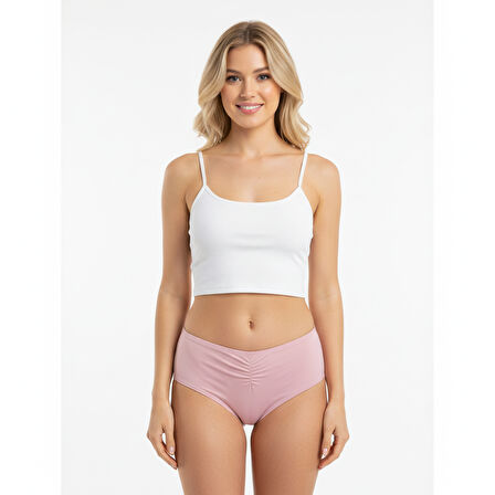 Kadın Micro Hipster Gül Kurusu Rengi Külot BB2014