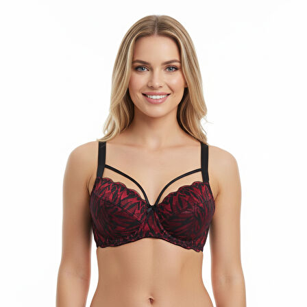 Kadın Dantelli Desteksiz Balenli Sütyen BB2068