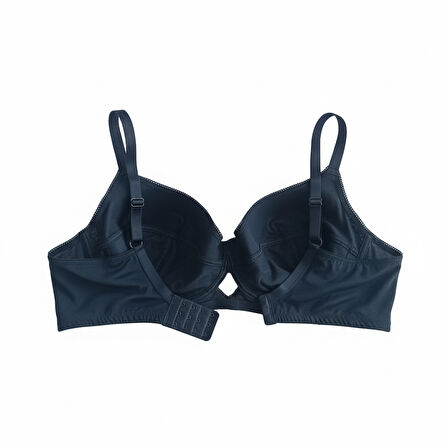 Kadın Dantelli Toparlayıcı Siyah Renk Sütyen BB2080