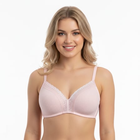 Kadın Balensiz Jakarlı Soft Bra Sütyen BB2103