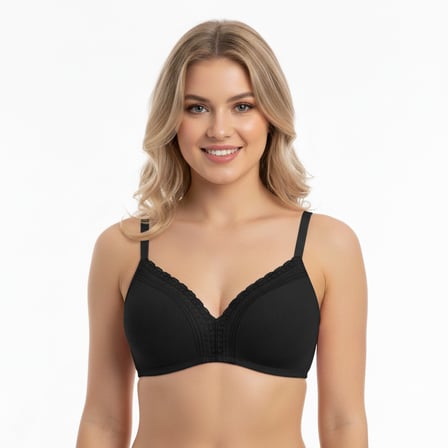 Kadın Balensiz Jakarlı Soft Bra Sütyen BB2103