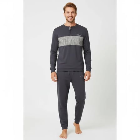Erkek Pamuklu Bohçalık Ve Çeyizlik 3 Adet 2'li Pijama Takımı BB2235