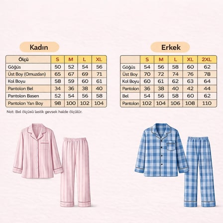 Erkek Pamuklu Bohçalık Ve Çeyizlik 3 Adet 2'li Pijama Takımı BB2235