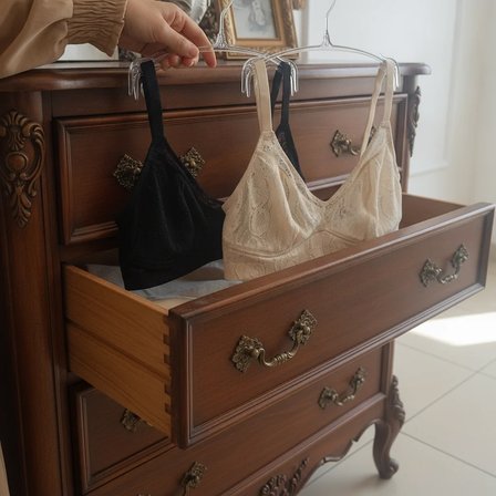 Kadın Dantelli Cup Astarlı Balensiz 2 li Paket Spor Sütyen BB2617