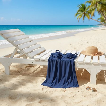 Kadın Plaj Giyim Lacivert Renk Bikini Üst BB2631