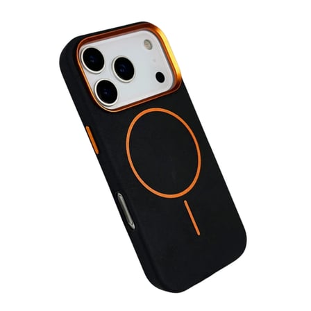 Joko Apple iPhone 17 Pro Max Luno Deri Magsafe Kapak - Siyah