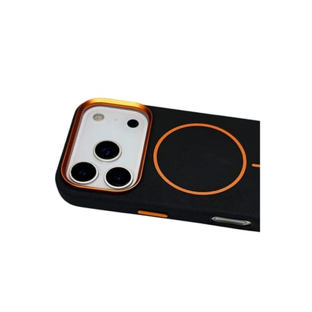Joko Apple iPhone 18 Pro Max/17 Pro Max Luno Deri Magsafe Kapak - Siyah