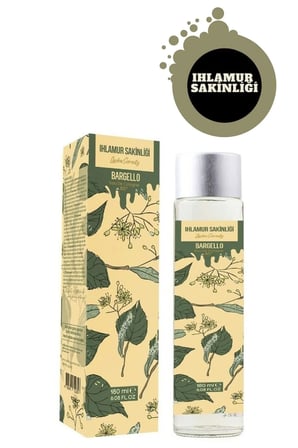 Ihlamur Sakinliği 180 Ml Cam Dökme Kapak Kolonya