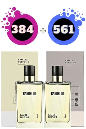 384 floral kadın parfüm 561 fresh erkek parfüm seti - brgpen384561