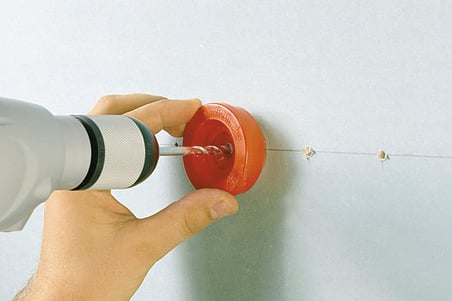 Matkap için toz tutucu I 290000 I elektrikli süpürge olmadan tozsuz delikler için