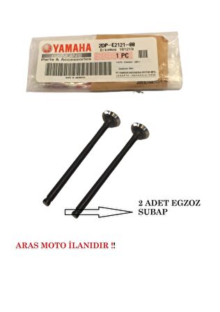 Nmax 125 - 150 Egzoz Subap Takımı (Egsoz Sibop ) 2 Adet Orjinal -ARASMOTO
