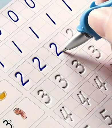 Sihirli Yazı Kalem + Kalem İçi Yedeği 10 Adet + 1 Adet Kalem Tutacağı - Sihirli Defter Kitap Setinde Kullanılan Kalem seti