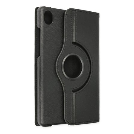 Lenovo Tab M8 Kılıf 360 Tablet Deri Kılıf - Siyah