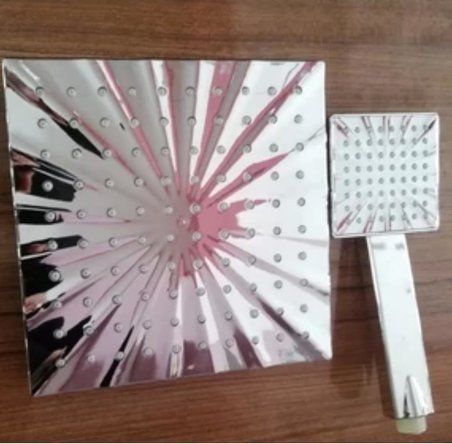 Bianco Model İthal Ürün Yağmurlama Robot Tepe Duş Seti(İkili Set) (Bianco Beyaz)