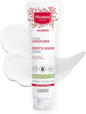 Hamilelik için Hamile Çatlak Kremi - Doğal Avokado, Maracuja ve Shea Yağı ile - Kokusuz ve EWG Onaylı - 5.07 fl. Oz