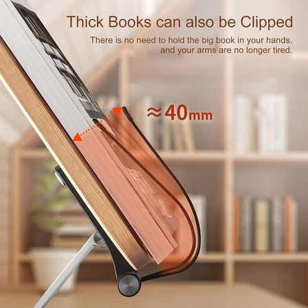 Profesyonel Kitap Okuma Tutucu Ders Çalışma Sunum Standı Kaliteli Karbon Çelik ve Ahşap Malzeme 360 Derece Döner Yüksekliği ve Açısı Ayarlanabilir Tablet Tutucu Kullanım TM13 Açık Kahve