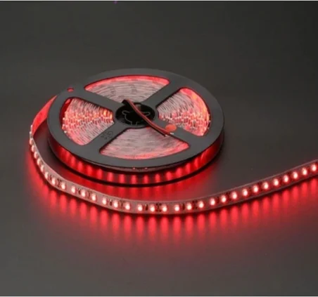 Şerit Led 10 Çipli Kırmızı Işık 5mt Ct-4482