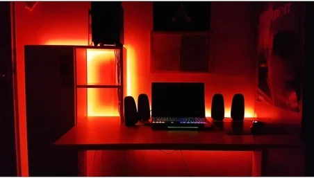 Şerit Led 10 Çipli Kırmızı Işık 5mt Ct-4482