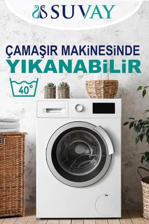 Boncuk Silikon Yastık 2'li 50x70 cm 900 Gram Silikonlu Elyaf Dolgulu Beyaz Antibakteriyel Yastık