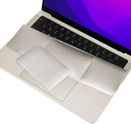 MacBook Air 15.3 inç Touchpad Trackpad Koruyucu Sticker Uyumlu M2 M3 M4 Mat Ultra İnce Çizilme Önleyici Yıldız Işığı Karışık