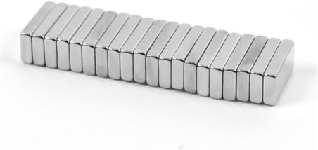 Dünya Magnet 20 Adet 10Mm X 5Mm X 2Mm Köşeli Süper Güçlü Neodyum Mıknatıs