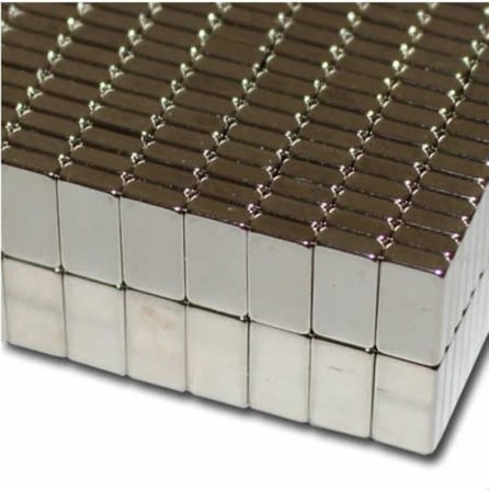 Dünya Magnet 20 Adet 10Mm X 5Mm X 2Mm Köşeli Süper Güçlü Neodyum Mıknatıs