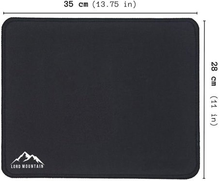 Oyuncu Gamer Mouse Pad,Fare altlığı Kenar Dikişli masa pedi,Kaymaz Taban,Ofis Tipi 35X28 Cm Medium
