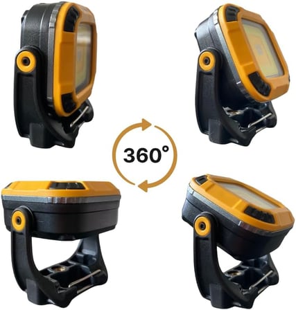 COB LED Manyetik Taşınabilir Şarjlı Fener, Mini Spot Aydınlatma, Kamp Avcılık Acil Durum için