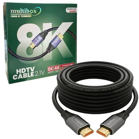 Multibox 8K v2.1 HDMI Kablo 60Hz - 15Metre