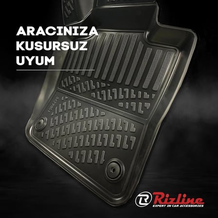 Togg T10x 2023 Sonrasi 3D Havuzlu Paspas