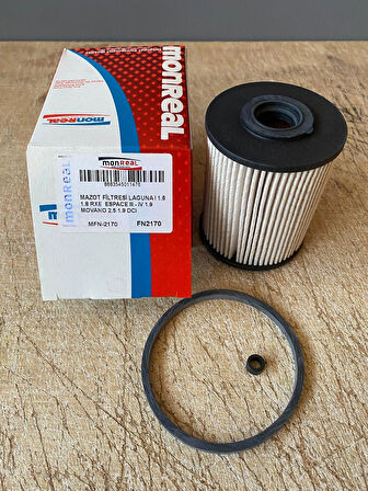 Monreal MFN-2170 Yakıt Filtresi LAGUNA I 1.6 1.8 RXE ESPACE III - IV 1.9 OPEL MOVANO 2.5 1.9 DCI 7701478972