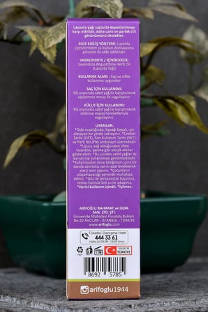 Lavanta Yağı 20ml %100 Saf Lavender Oil Pure Lavandula Angustifolia Herb Oil