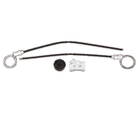 Kayoto Clio 2 Coupe 1998-2005 Cam Kriko Teli Ön Sol Tamir Takımı KY21201T