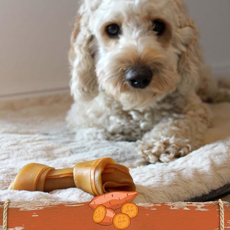 Smartbones Sweetpotato Medium Orta Boy Tatlı Patatesli Kemik 2'li, 158 Gr Köpek Ödülü