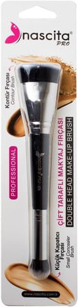 Nascita Professional Çift Taraflı Makyaj Fırçası (Kontür &amp; Kapatıcı) - 491