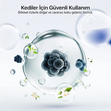C10/C20 Akıllı Kedi Tuvaleti İçin Mango Kokulu Jel Koku Giderici – Odor Eliminator – Amonyak ve Kötü Kokuları Yok Eden, 3’lü Paket (Toplam 90 Gün Etkili)