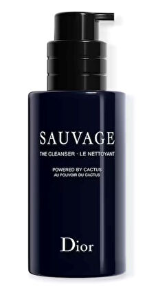 Dior Sauvage The Cleanser - Face Cleanser For Men Black Charcoal And Cactus 125 Ml