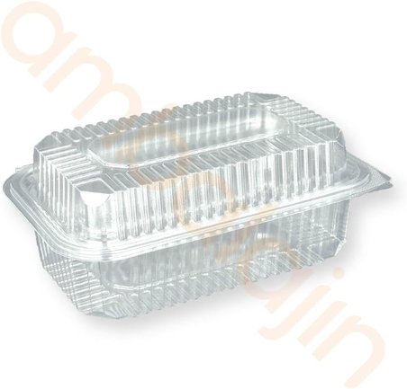 100 Adet750 gr Sızdırmaz Şeffaf Plastik Saklama Kabı Bombe Kapaklı – Peynir, Zeytin, Turşu Kabı
