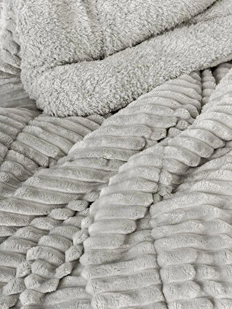 Cotton Box Wave Gri Çift Kişilik Yorgan