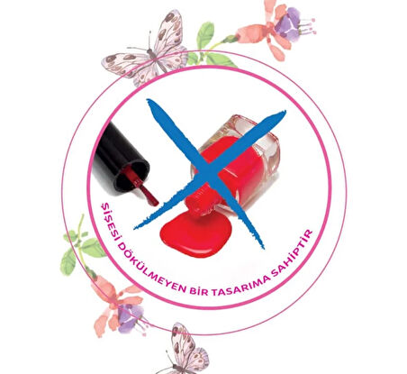 Lukky Soyulabilir Oje - Pembe