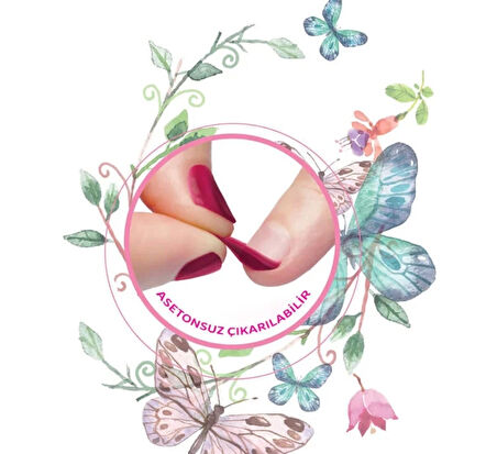 Lukky Soyulabilir Oje - Pembe