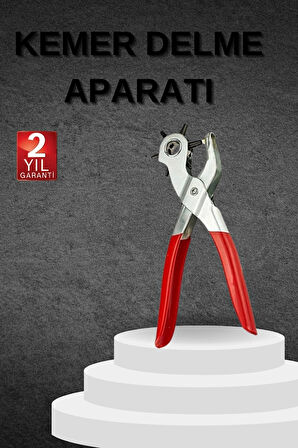 Kemer Delme Pensesi Deri Delici Pensi Zımba 6 Farklı Boyutta