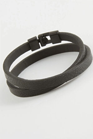 Dolama Kaliteli Suni Deri Bileklik