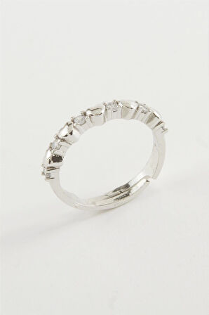 Kalp Taşlı Yüzük