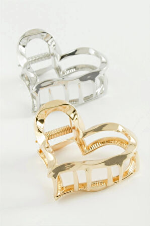 Kalp Metal Mandal Toka 6 cm