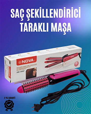 Fön İşlemine Uyumlu Sabitleyici Saç Tarağı
