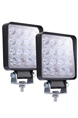 Oto Lamba 10 Led Işık Ayarlanabilir Yüksek Aydınlatmalı Beyaz Far