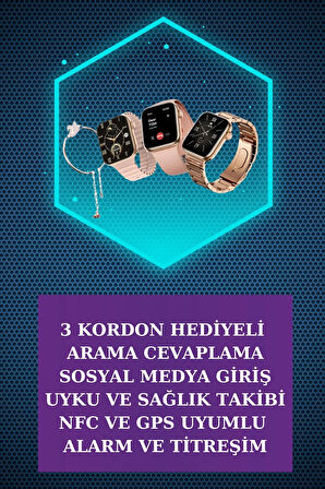 Dijital Göstergeli Powerbank Bluetooth Kulaklık ve Yeni Nesil Amoled Ekran Akıllı Saat